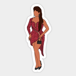 Olivia Lux Sticker